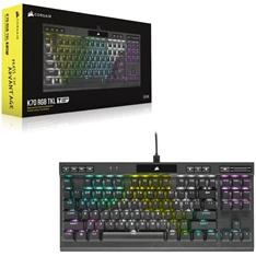 Corsair K70 TKL RGB - Cherry MX Red - gamer billentyűzet Corsair K70 TKL RGB - Cherry MX Red - gamer billentyűzet