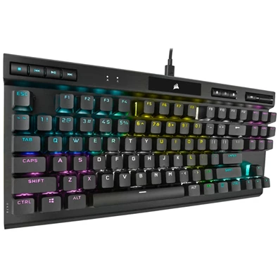 Corsair K70 TKL RGB - Cherry MX Red - gamer billentyűzet Corsair K70 TKL RGB - Cherry MX Red - gamer billentyűzet