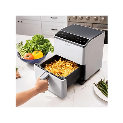 Cosori CAF-P583S-AEUR Dual Blaze szürke 6,4 L forrólevegős sütő Cosori CAF-P583S-AEUR Dual Blaze szürke 6,4 L forrólevegős sütő