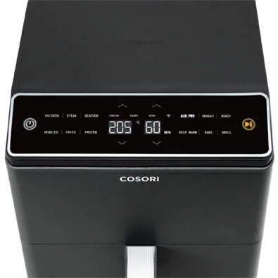 Cosori CAF-P681S-KEUR Dual Blaze sötétszürke 6,4 L forrólevegős sütő Cosori CAF-P681S-KEUR Dual Blaze sötétszürke 6,4 L forrólevegős sütő