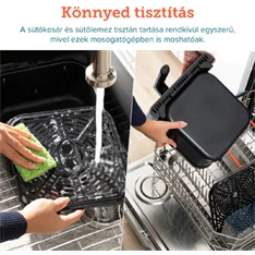 Cosori CAF-P681S-KEUR Dual Blaze sötétszürke 6,4 L forrólevegős sütő Cosori CAF-P681S-KEUR Dual Blaze sötétszürke 6,4 L forrólevegős sütő
