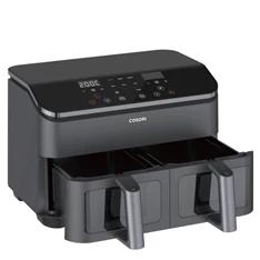 Cosori CAF-R901-AEU Dual Basket 8,5 L forrólevegős sütő Cosori CAF-R901-AEU Dual Basket 8,5 L forrólevegős sütő