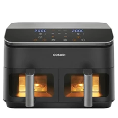 Cosori CAF-R901-AEU Dual Basket 8,5 L forrólevegős sütő Cosori CAF-R901-AEU Dual Basket 8,5 L forrólevegős sütő