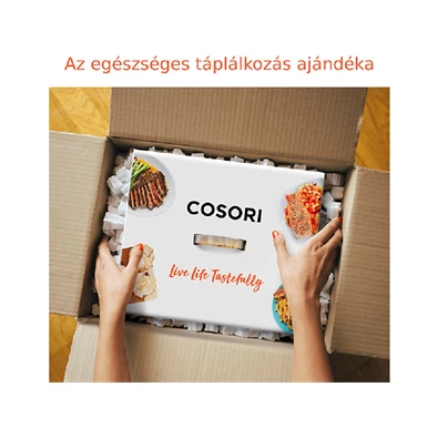 Cosori CS158-AF-RXB Premium Smart fekete 5,5 L forrólevegős sütő Cosori CS158-AF-RXB Premium Smart fekete 5,5 L forrólevegős sütő