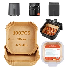 Cosori forrólevegős sütőhöz 100db papírtányér