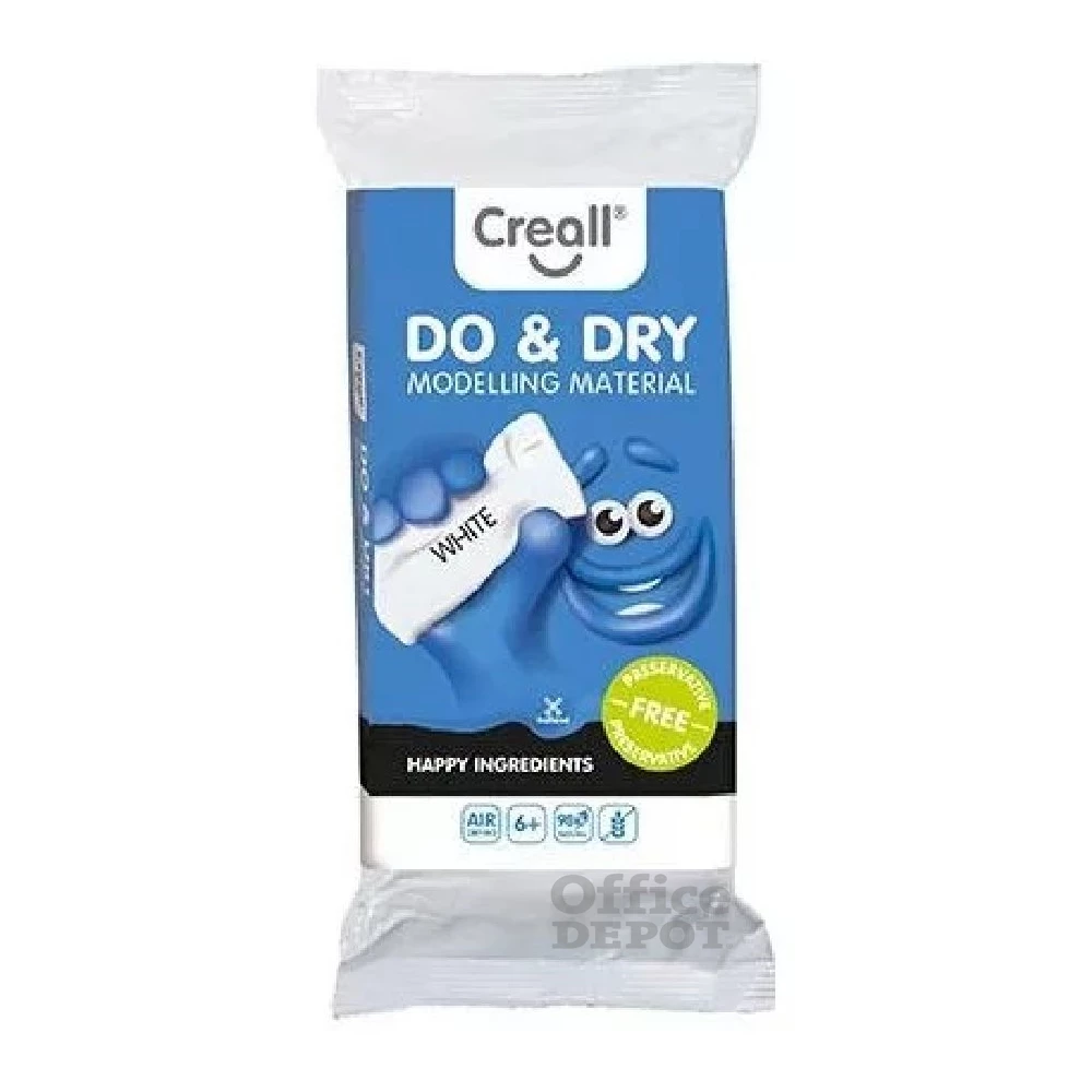 Creall Do&Dry 500g fehér modell agyag