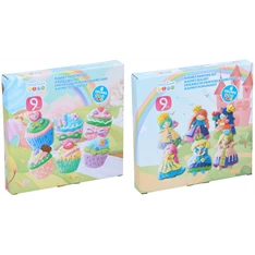 Creative Kids Hercegnő/Sütemény gipszkiöntő és kifestő szett