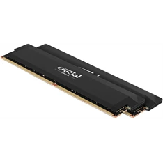 Crucial 32GB 6400MHz DDR5 PRO (Kit! 2db 16GB) (CP2K16G64C38U5B) fekete memória