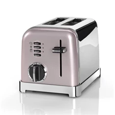 Cuisinart CUCPT160PIE rózsaszín 2 szeletes kenyérpirító Cuisinart CUCPT160PIE rózsaszín 2 szeletes kenyérpirító