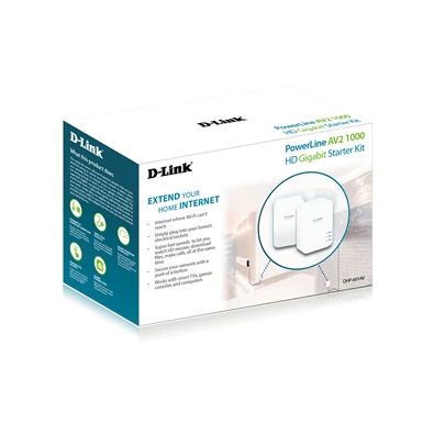 D-Link DHP-601AV AV2 1000 HD PowerLine Gigabit Starter Kit D-Link DHP-601AV AV2 1000 HD PowerLine Gigabit Starter Kit