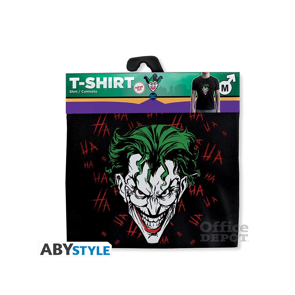 DC Comics "Joker Killing Joke" fekete férfi póló, L méret