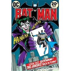 DC Comics "Joker back in town" 91,5x61 cm poszter