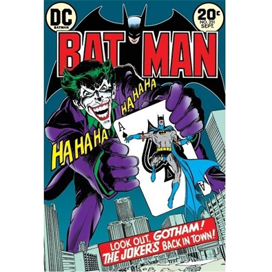 DC Comics "Joker back in town" 91,5x61 cm poszter