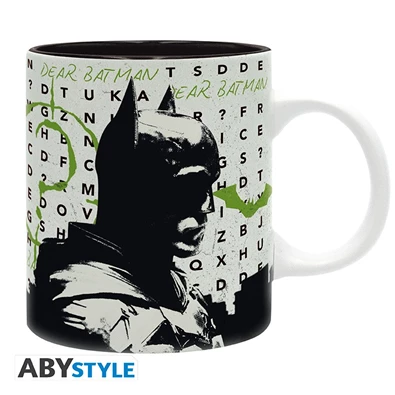 DC Comics "The Riddleer & The Batman" 320ml bögre
