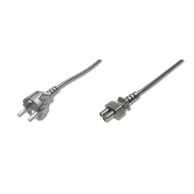 DIGITUS 250V 10A IEC C5 csatlakozó CEE 7/7 schuko dugó 1,8m tápkábel DIGITUS 250V 10A IEC C5 csatlakozó CEE 7/7 schuko dugó 1,8m tápkábel