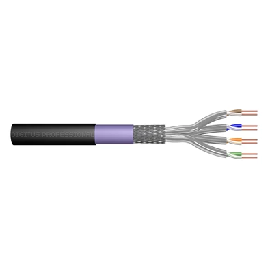 DIGITUS DK-1741-VH-5-OD Cat.7 S/FTP 1200MHz Eca PE 500m dob kültéri fali/föld kábel