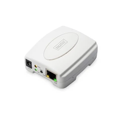 DIGITUS DN-13003-2 1x RJ45 Fast Ethernet USB 2.0 nyomtatószerver DIGITUS DN-13003-2 1x RJ45 Fast Ethernet USB 2.0 nyomtatószerver