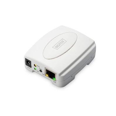 DIGITUS DN-13003-2 1x RJ45 Fast Ethernet USB 2.0 nyomtatószerver DIGITUS DN-13003-2 1x RJ45 Fast Ethernet USB 2.0 nyomtatószerver