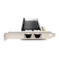 DIGITUS DN-10163 10GbE RJ45 Dual Port Ethernet Server PCIe adapter DIGITUS DN-10163 10GbE RJ45 Dual Port Ethernet Server PCIe adapter