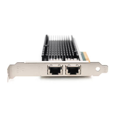 DIGITUS DN-10163 10GbE RJ45 Dual Port Ethernet Server PCIe adapter DIGITUS DN-10163 10GbE RJ45 Dual Port Ethernet Server PCIe adapter