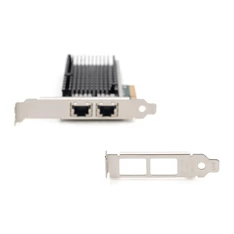 DIGITUS DN-10163 10GbE RJ45 Dual Port Ethernet Server PCIe adapter DIGITUS DN-10163 10GbE RJ45 Dual Port Ethernet Server PCIe adapter