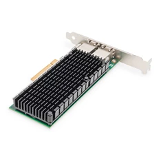 DIGITUS DN-10163 10GbE RJ45 Dual Port Ethernet Server PCIe adapter DIGITUS DN-10163 10GbE RJ45 Dual Port Ethernet Server PCIe adapter