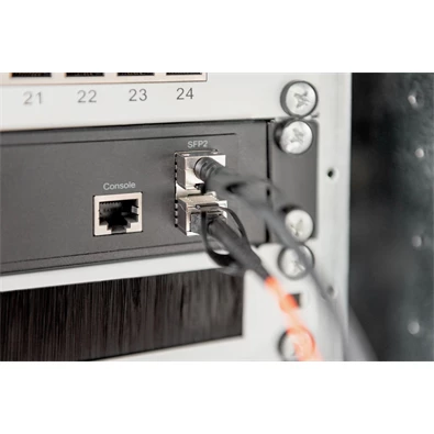 DIGITUS DN-81226 10 Gigabit AWG30 SFP+ DAC kábel 10m DIGITUS DN-81226 10 Gigabit AWG30 SFP+ DAC kábel 10m