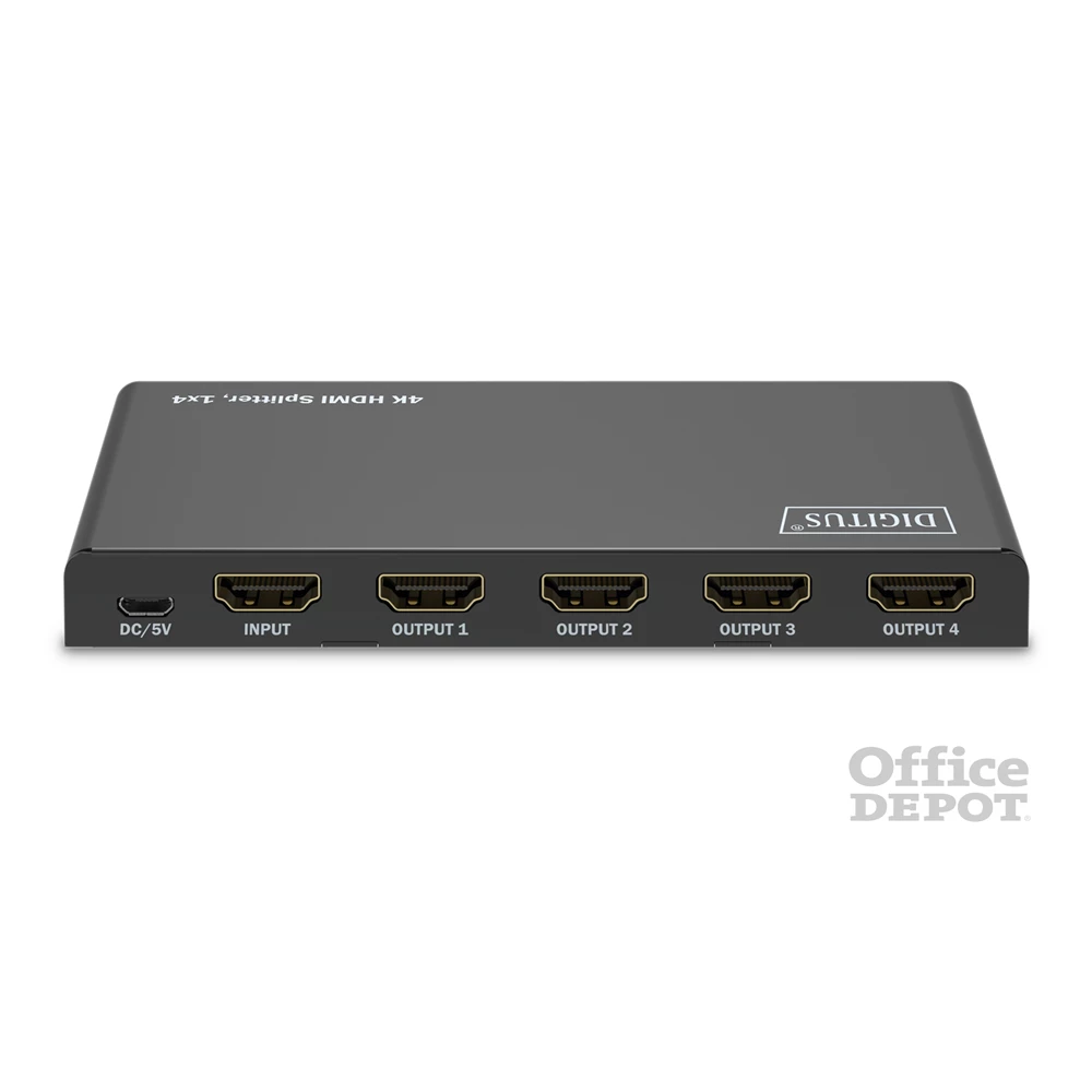 DIGITUS DS-55337 4 portos 4K/60Hz HDMI splitter