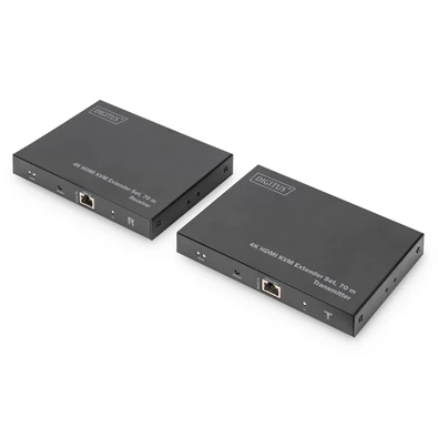DIGITUS DS-55513 4K HDMI KVM 70m extender szett DIGITUS DS-55513 4K HDMI KVM 70m extender szett