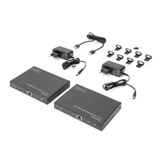 DIGITUS DS-55513 4K HDMI KVM 70m extender szett DIGITUS DS-55513 4K HDMI KVM 70m extender szett