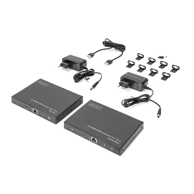 DIGITUS DS-55513 4K HDMI KVM 70m extender szett DIGITUS DS-55513 4K HDMI KVM 70m extender szett