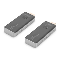 DIGITUS DS-55318 vezeték nélküli HDMI extender szett 50m (adó és vevőegység) DIGITUS DS-55318 vezeték nélküli HDMI extender szett 50m (adó és vevőegység)