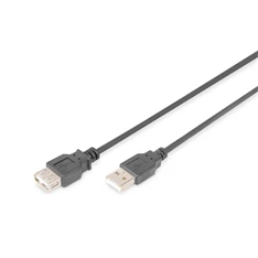 DIGITUS High Speed árnyékolt 2.0 USB hosszabbító kábel 3m DIGITUS High Speed árnyékolt 2.0 USB hosszabbító kábel 3m