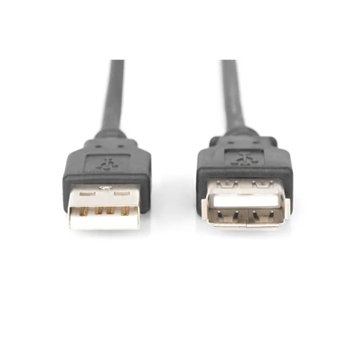 DIGITUS High Speed árnyékolt 2.0 USB hosszabbító kábel 3m DIGITUS High Speed árnyékolt 2.0 USB hosszabbító kábel 3m