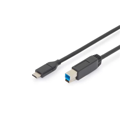 DIGITUS Super Speed USB type-B - USB type-C kábel 1,8m - Office Depot ...