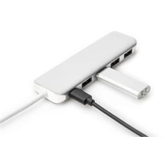 DIGITUS USB Type-C 4 portos USB 3.0 hub + PD DIGITUS USB Type-C 4 portos USB 3.0 hub + PD