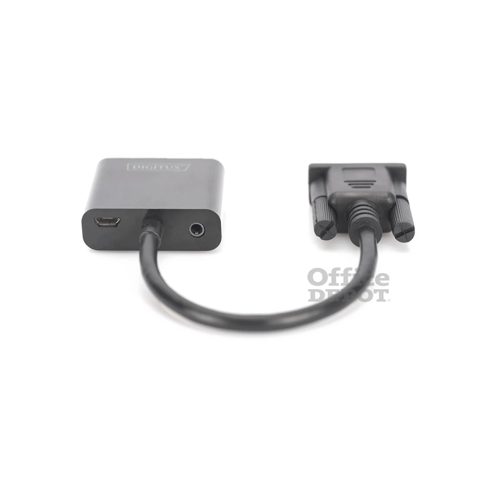 DIGITUS VGA apa -> HDMI anya adapter audio kábellel