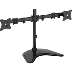 DIGITUS asztali univerzális (VESA 75 / 100) 2-es fekete monitor tartó konzol DIGITUS asztali univerzális (VESA 75 / 100) 2-es fekete monitor tartó konzol