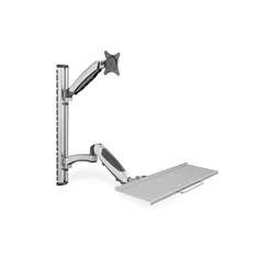 DIGITUS flexibilis fali monitor (VESA 100x100) + billentyűzet tartó konzol DIGITUS flexibilis fali monitor (VESA 100x100) + billentyűzet tartó konzol