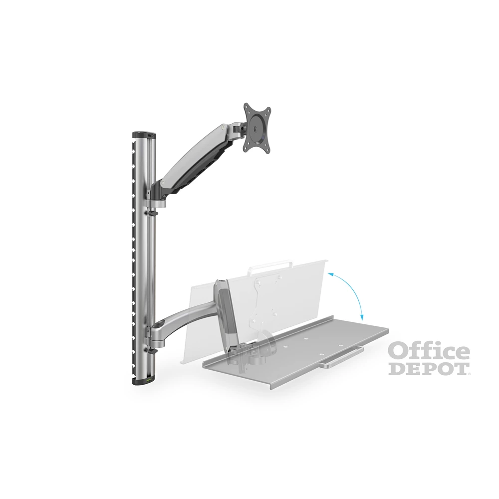 DIGITUS flexibilis fali monitor (VESA 100x100) + billentyűzet tartó konzol