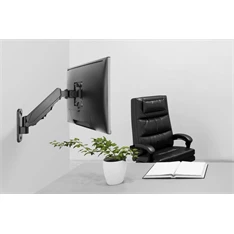 DIGITUS gázrugós fali univerzális (VESA 75 / 100) 1-es fekete monitor tartó konzol DIGITUS gázrugós fali univerzális (VESA 75 / 100) 1-es fekete monitor tartó konzol