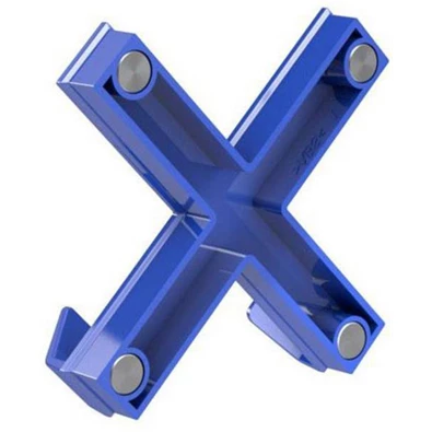 Dahle Mega XL 90x90mm kereszt alakú kék mágneses akasztó Dahle Mega XL 90x90mm kereszt alakú kék mágneses akasztó