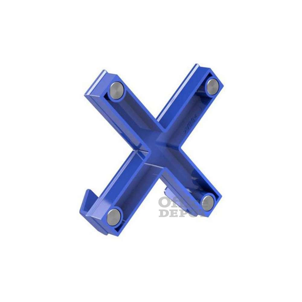 Dahle Mega XL 90x90mm kereszt alakú kék mágneses akasztó
