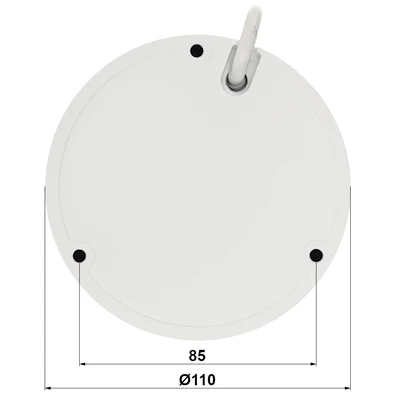 Dahua IPC-HDBW1530E-0280B-S6 /kültéri/5MP/Entry/2,8mm/IR30m/IK10/IP dómkamera Dahua IPC-HDBW1530E-0280B-S6 /kültéri/5MP/Entry/2,8mm/IR30m/IK10/IP dómkamera