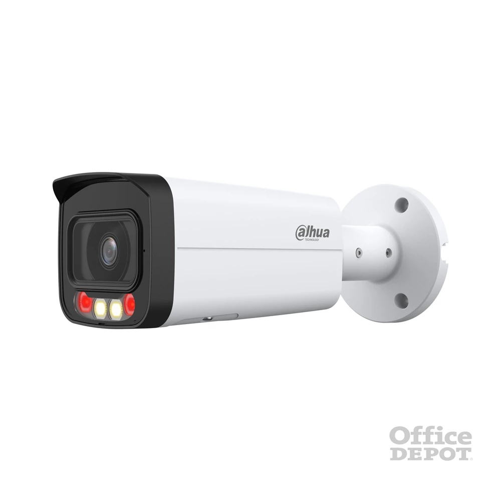 Dahua IPC-HFW2449T-AS-IL-0600B /kültéri/4MP/WizSense/6mm/IR60m/LED 50m/FullColor/ Duál megvilágítású IP csőkamera