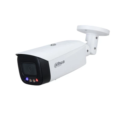 Dahua IPC-HFW3549T1-AS-PV-0280B/kültéri/5MP/Lite AI/2,8mm/Full-color/többszínű elrettentő funkcióval/IP csőkamera Dahua IPC-HFW3549T1-AS-PV-0280B/kültéri/5MP/Lite AI/2,8mm/Full-color/többszínű elrettentő funkcióval/IP csőkamera