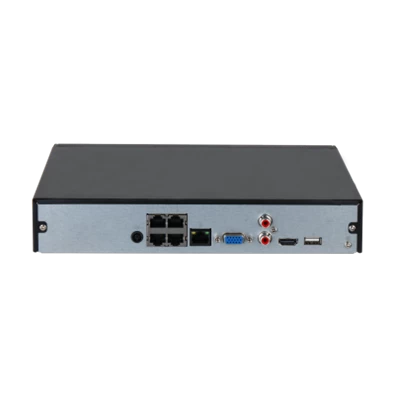 Dahua NVR2104HS-P-S3 4 csatorna/H265+/80Mbps rögzítés/1x SATA/4x PoE hálózati rögzítő (NVR) Dahua NVR2104HS-P-S3 4 csatorna/H265+/80Mbps rögzítés/1x SATA/4x PoE hálózati rögzítő (NVR)