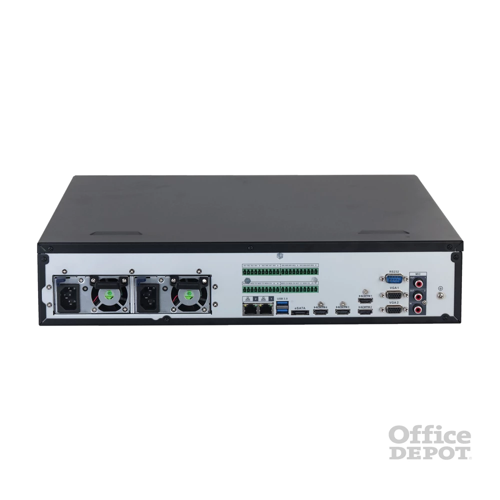 Dahua NVR608RH-128-XI /128 csatorna/H265+/1024 Mbps rögzítés/AI/8x Sata/RAID/WizMind hálózati rögzítő(NVR)