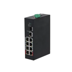 Dahua PFS3110-8ET-96-V2 2x 10/100(Hi-PoE/PoE+/PoE)+6x 10/100(PoE+/PoE)+1x gigabit uplink+1x SFP uplink, 96W PoE switch Dahua PFS3110-8ET-96-V2 2x 10/100(Hi-PoE/PoE+/PoE)+6x 10/100(PoE+/PoE)+1x gigabit uplink+1x SFP uplink, 96W PoE switch