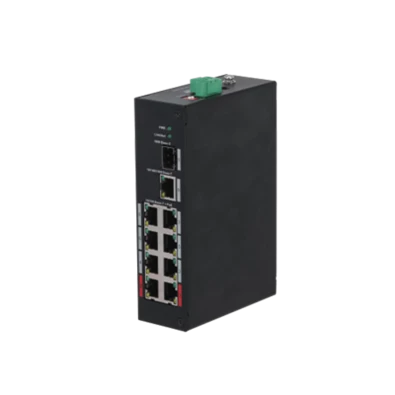 Dahua PFS3110-8ET-96-V2 2x 10/100(Hi-PoE/PoE+/PoE)+6x 10/100(PoE+/PoE)+1x gigabit uplink+1x SFP uplink, 96W PoE switch Dahua PFS3110-8ET-96-V2 2x 10/100(Hi-PoE/PoE+/PoE)+6x 10/100(PoE+/PoE)+1x gigabit uplink+1x SFP uplink, 96W PoE switch